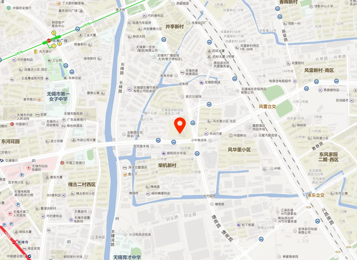 无锡星海大厦地图位置